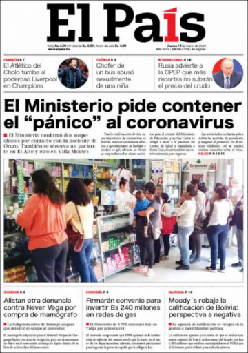 El País, Tarija.