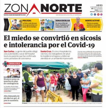Zona Norte, Montero, Santa Cruz.