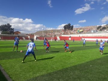 Se preparan para el clásico potosino.