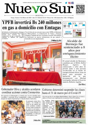 Nuevo Sur, Tarija.