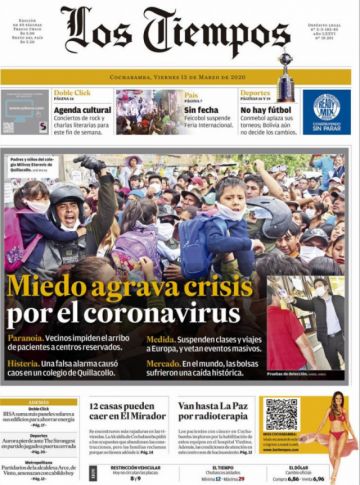 Los Tiempos, Cochabamba.