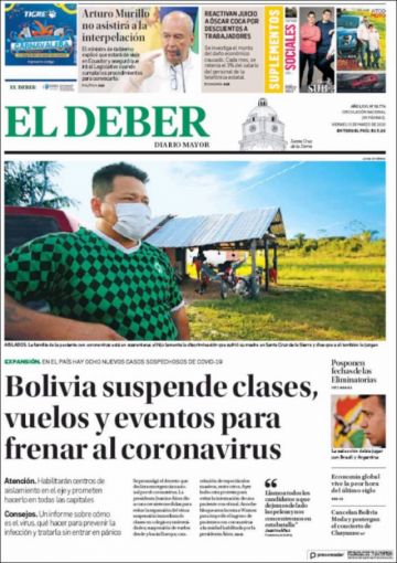 El Deber, Santa Cruz.