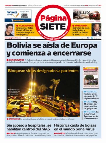 Página Siete, La Paz.