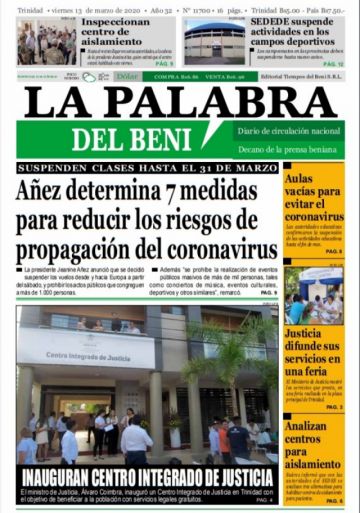 La Palabra del Beni.