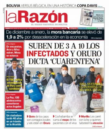 La Razón, La Paz.