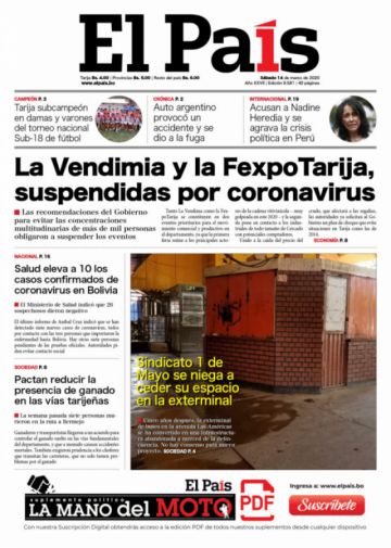 El País, Tarija.