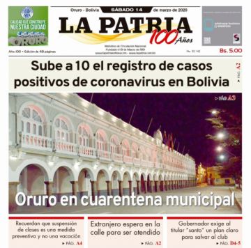 La Patria, Oruro.