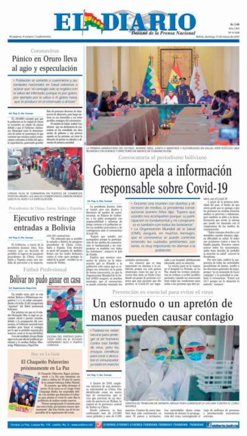El Diario, La Paz.