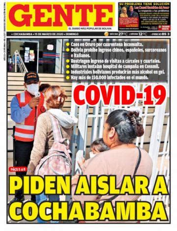 Gente, Cochabamba.