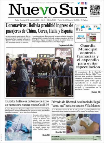Nuevo Sur, Tarija.