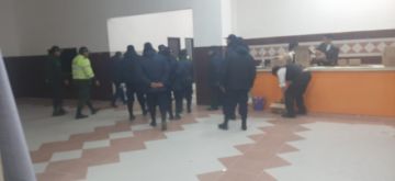 Desalojaron a las personas y se clausuró el salón. FOTO: INTENDENCIA MUNICIPAL