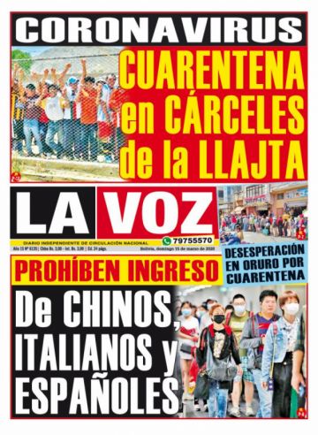La Voz, Cochabamba.