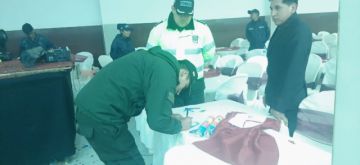 Desalojaron a las personas y se clausuró el salón. FOTO: INTENDENCIA MUNICIPAL