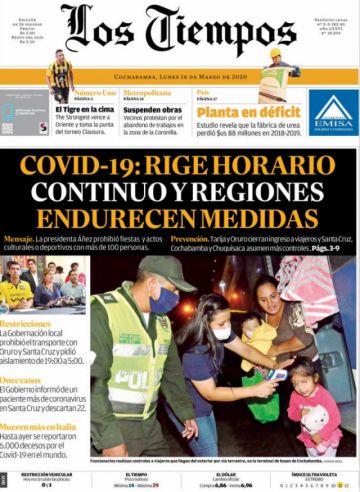 Los Tiempos, Cochabamba.
