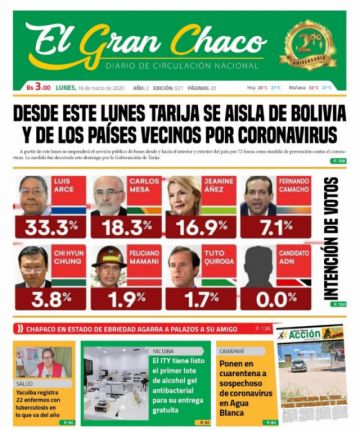 El Gran Chaco, Yacuiba, Tarija.