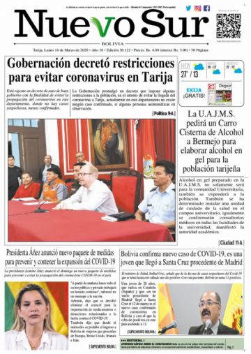 Nuevo Sur, Tarija.