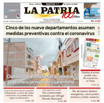 La Patria, Oruro.