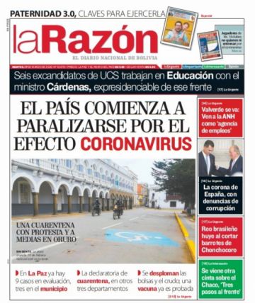 La Razón, La Paz.