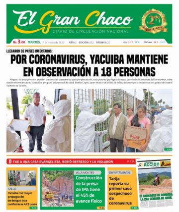 El Gran Chaco, Yacuiba, Tarija.
