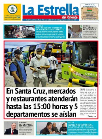 La Estrella del Oriente, Santa Cruz.
