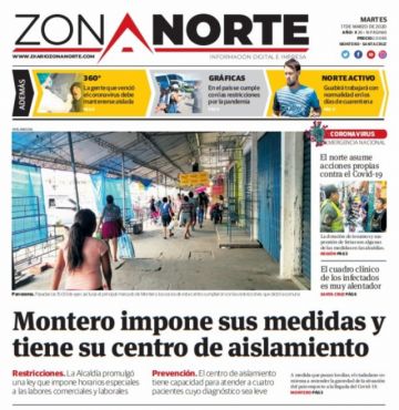 Zona Norte, Montero, Santa Cruz.