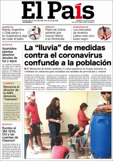 El País, Tarija.