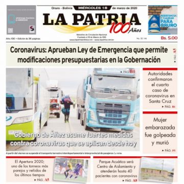 La Patria, Oruro.