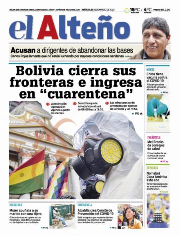 El Alteño, El Alto, La Paz.