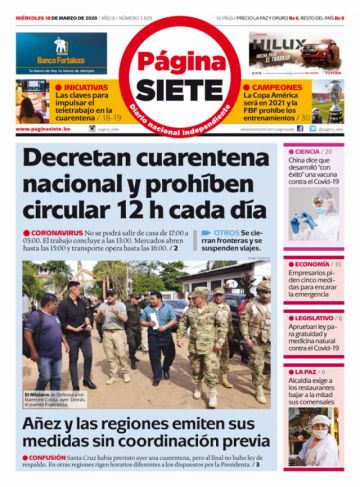Página Siete, La Paz.