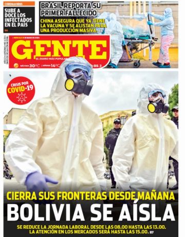 Gente, Cochabamba.