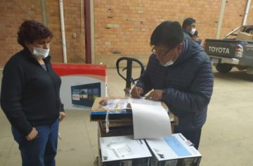 Siguen con las tareas preparatorias de las elecciones.