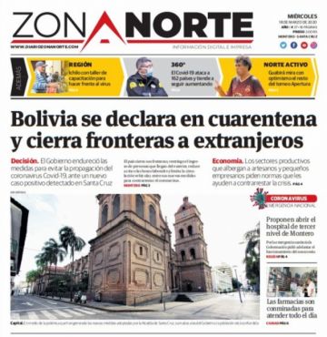 Zona Norte, de Santa Cruz.