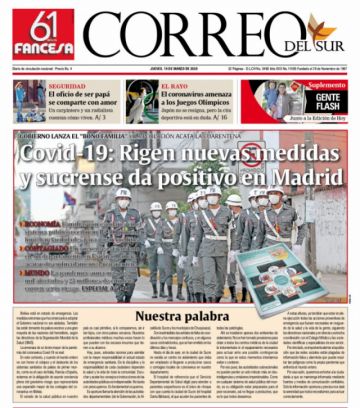 Correo del Sur, Sucre.