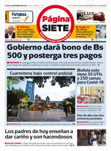Página Siete, La Paz.