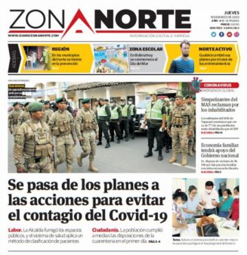 Zona Norte, de Santa Cruz.