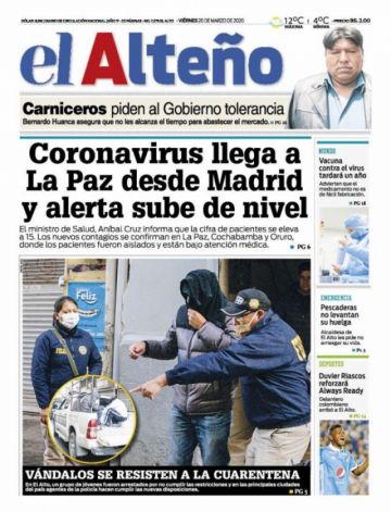 El Alteño, El Alto, La Paz.