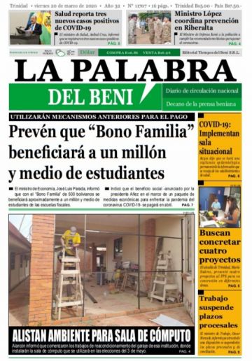 La Palabra del Beni.