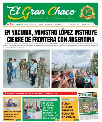 El Gran Chaco, Yacuiba, Tarija.