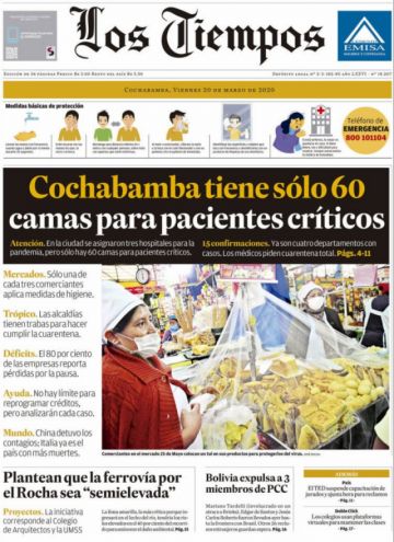 Los Tiempos, Cochabamba.