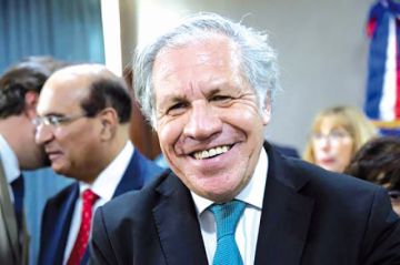 COMICIOS. Luis Almagro se impuso en las elecciones para Secretario General de la OEA.