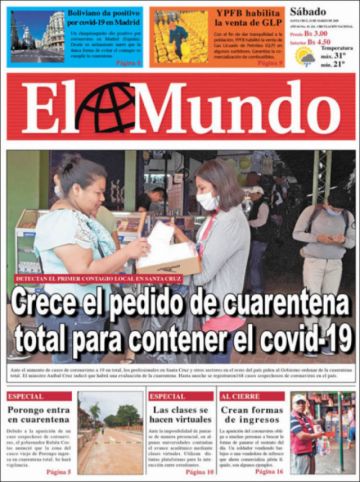 El Mundo, Santa Cruz.