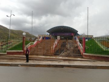 La terminal interdepartamental está cerrada.