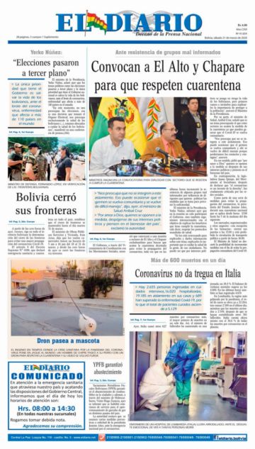 El Diario, La Paz.