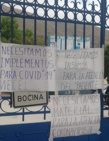 Los galenos están en alerta por la falta de equipo de bioseguridad.