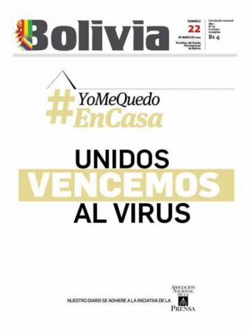 Bolivia, diario oficialista.