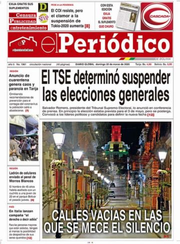 El Periódico, Tarija.
