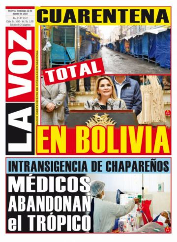 La Voz, Cochabamba.