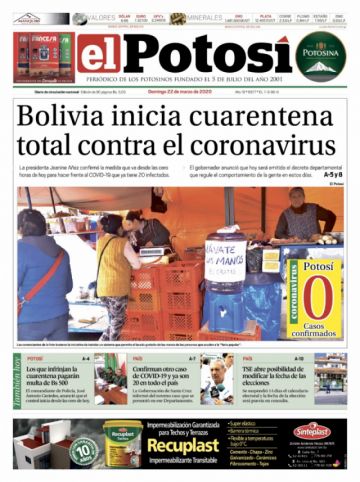 Segunda tapa de El Potosí.