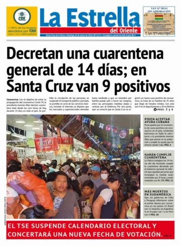 La Estrella del Oriente, Santa Cruz.