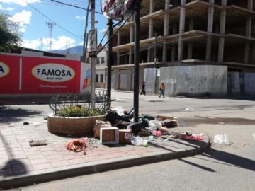 Las calles esta mañana.